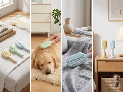 3-in-1 Self-Cleaning Grooming Brush | Pawlish